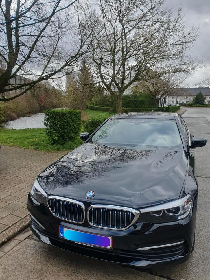 BMW 530e IPerfomance- G30, Auto's, BMW, Particulier, 5 Reeks, Hybride Elektrisch/Benzine, Euro 6, Berline, 5 deurs, Automaat, Zwart