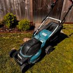 Elektrische makita grasmaaier, Tuin en Terras, Grasmaaiers, Ophalen, Zo goed als nieuw, Opvangbak