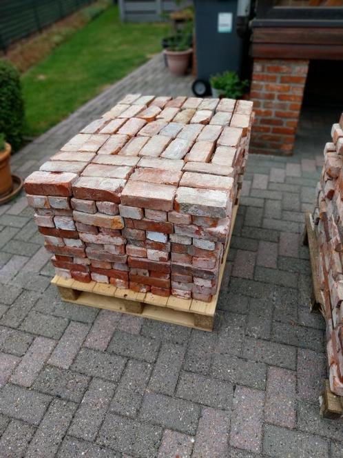 1188 ex hand gekuiste Beerse stenen, Doe-het-zelf en Bouw, Metselstenen, Gebruikt, Bakstenen, Ophalen
