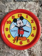 Mickey mouse klok vintage jaren 90, Verzamelen, Disney, Ophalen of Verzenden, Mickey Mouse, Zo goed als nieuw