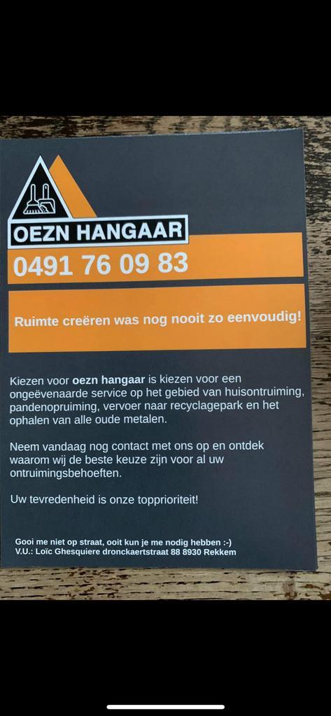 Alle ontruimingen van woningen, panden, zolders.., Diensten en Vakmensen, Verhuizers en Opslag