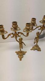 2 chandeliers égaux, Antiquités & Art, Antiquités | Bougeoirs, Enlèvement ou Envoi