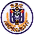 RSC Anderlecht stoffen opstrijk patch embleem, Verzenden, Nieuw, Overige typen