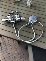 Te koop thermostatische bad/douchekraan, Doe-het-zelf en Bouw, Sanitair, Ophalen, Gebruikt, Chroom, Bad