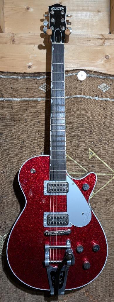 Gretsch G6129T Players Edition Jet Red Sparkle, Muziek en Instrumenten, Snaarinstrumenten | Gitaren | Elektrisch, Zo goed als nieuw
