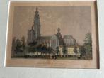 staalgravure van J.Woods, Ophalen