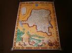 Antieke landkaart van Belgisch-Congo, Frans Laboulais, 1949, Ophalen of Verzenden