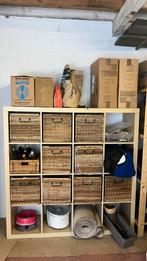 Étagère IKEA – 16 cases avec paniers en osier, Enlèvement, Comme neuf