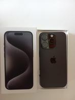 iPhone 15 Pro 256 Go – Titane Noir – Garantie jusqu’en 2026, Telecommunicatie, Mobiele telefoons | Apple iPhone, 94 %, Zwart, Nieuw