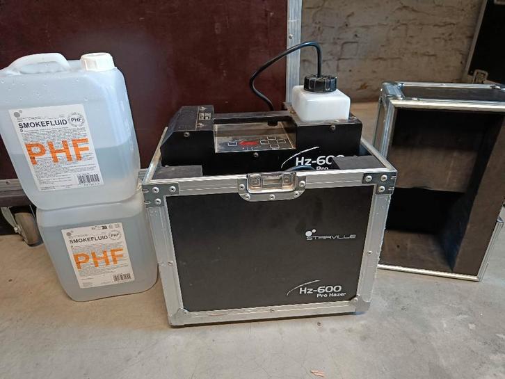 Stairville Hz-600 Pro Hazer DMX, Musique & Instruments, Lumières & Lasers, Utilisé, Détecteur de fumée, Enlèvement