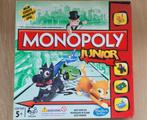 Gezelschapsspel - Monopoly junior, Comme neuf, Hasbro, Enlèvement, Trois ou quatre joueurs