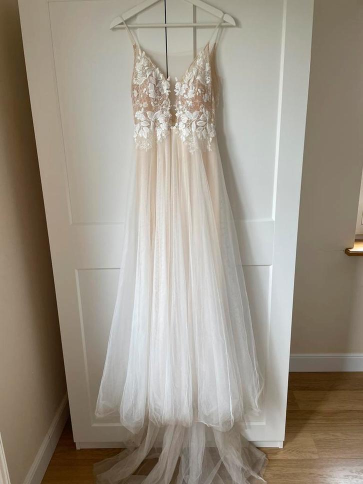 Prachtig trouwkleed van het merk Anna Kara, Kleding | Dames, Trouwkleding en Trouwaccessoires, Zo goed als nieuw, Ophalen