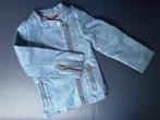 Prachtig nieuw jasje in lederlook, maat 92-98, blauw, Kinderen en Baby's, Ophalen of Verzenden, Zo goed als nieuw, Meisje, Jas