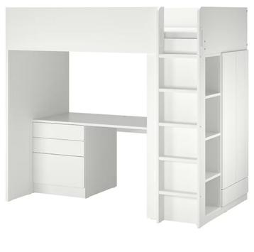 Ikea hoogslaper stuva, Enlèvement, Lit mezzanine