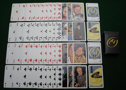 Retro kaartspel Blake en Mortimer "Het gele teken" EP Jacobs, Hobby & Loisirs créatifs, Jeux de société | Jeux de cartes, Comme neuf