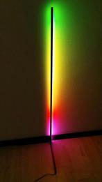 RGB Gaming hoek lamp, Huis en Inrichting, Lampen | Vloerlampen, 100 tot 150 cm, Metaal, Zo goed als nieuw, Ophalen