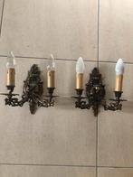 Wandverlichting, 2 stuks, Ophalen, Gebruikt, Glas
