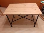 tafel hout/metaal, Metaal