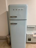 SMEG koelkast + diepvries, Elektronische apparatuur, Koelkasten en IJskasten, Ophalen of Verzenden, Gebruikt