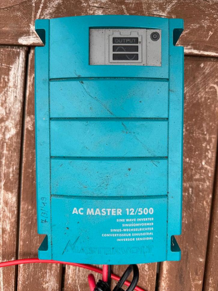 Omvormer Elektriciteit Mastervolt AC Master 12/500, Auto diversen, Overige Auto diversen, Ophalen