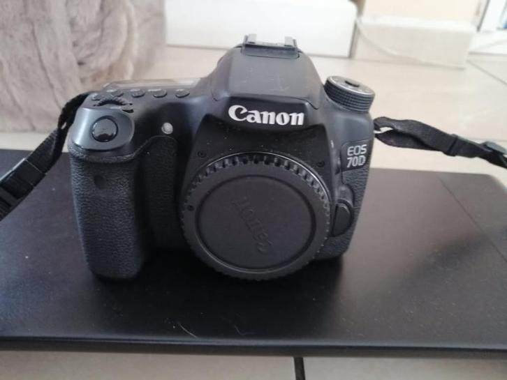 Canon 70D, Audio, Tv en Foto, Fotocamera's Digitaal, Gebruikt, Canon, Geen optische zoom, Ophalen