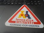 Levenslijn kinderfonds sticker, Ophalen of Verzenden, Zo goed als nieuw, Bedrijf of Vereniging