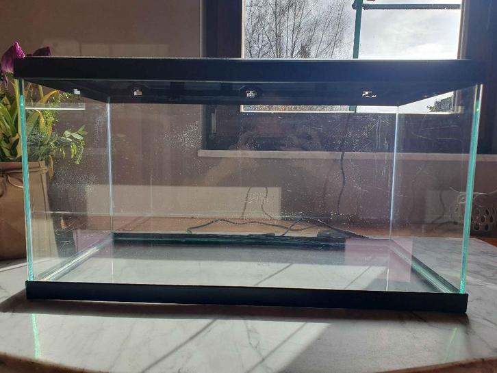 Aquarium 60 L équipé, Animaux & Accessoires, Poissons | Aquariums & Accessoires, Comme neuf, Aquarium vide, Enlèvement