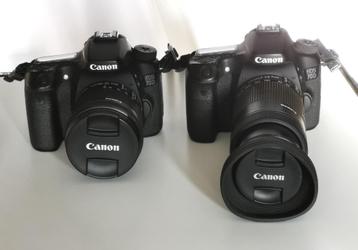 Fototoestellen Canon EOS 70D met lenzen beschikbaar voor biedingen