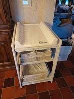 Witte verzorgingstafel met manden incl verzorgingskussen, Kinderen en Baby's, Ophalen