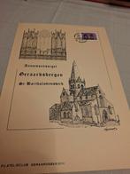 Filatelistisch souvenir uit Geraardsbergen, Enlèvement ou Envoi