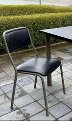 4 keukenstoelen, Huis en Inrichting, Stoelen, Ophalen, Gebruikt, Grijs, Vier