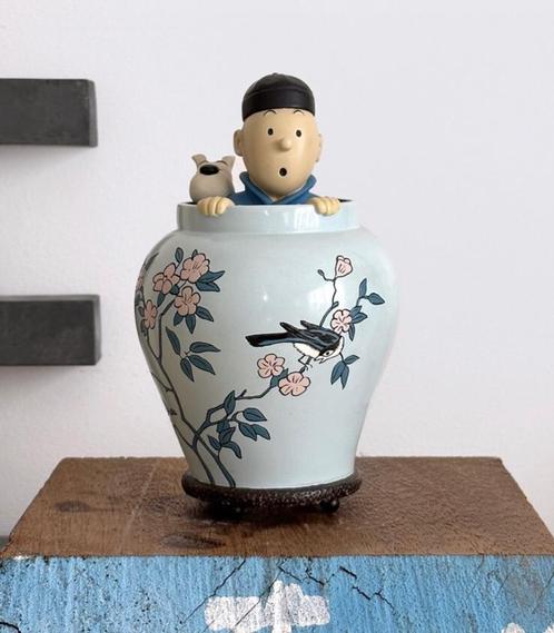 Figurine Molinsart-Tintin, Antiquités & Art, Antiquités | Vases