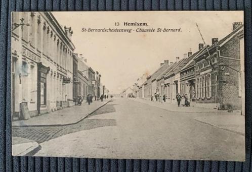 HEMIXEM - HEMIKSEM - St. Bernardschesteenweg - verst.1922, Verzamelen, Postkaarten | België, Gelopen, Antwerpen, Voor 1920, Ophalen of Verzenden