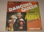 Disque vinyl 45 tours abba dancing queen, Cd's en Dvd's, Ophalen of Verzenden, 1960 tot 1980, Zo goed als nieuw