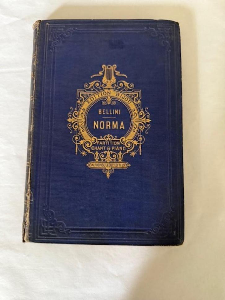 Bellini – Norma, Muziek en Instrumenten, Bladmuziek, Gebruikt, Klassiek, Piano, Zang, Ophalen of Verzenden