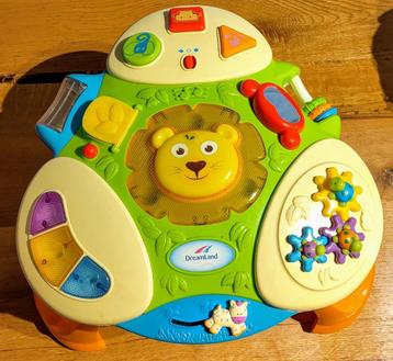 Muziektafel / Activiteitentafel met leeuw beschikbaar voor biedingen