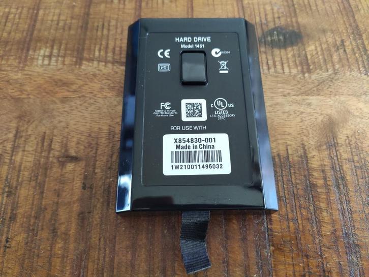 Harde schijf 250GB voor XBOX360, Games en Spelcomputers, Spelcomputers | Xbox | Accessoires, Zo goed als nieuw, Xbox 360, Overige typen