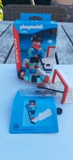 playmobil Ijhockey speler 5383  in bespeelde staat., Kinderen en Baby's, Speelgoed | Playmobil, Ophalen of Verzenden