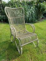 Vintage rotan stoel, Ophalen, Gebruikt, Rotan