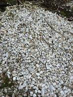 Witte kiezel, Tuin en Terras, Ophalen, Gebruikt