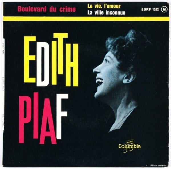 Edith Piaf ‎– Boulevard Du Crime, Enlèvement ou Envoi, Single, Comme neuf, 7 pouces