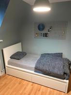 Ikea éenpersoonsbed, Ophalen, Wit