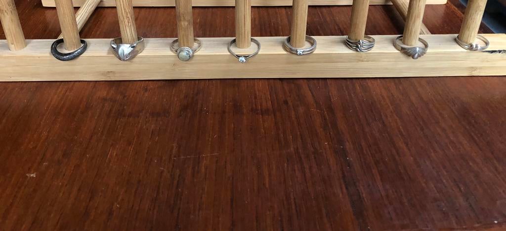 Bagues en argent 925, Bijoux, Sacs & Beauté, Bagues, Enlèvement, Utilisé, Argent, Argent