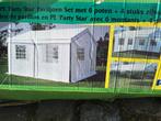 Partytent met zijpanelen 4 x 4, Tuin en Terras, Ophalen, Partytent, Zo goed als nieuw, 4 tot 6 meter