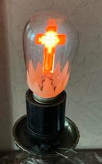 Zeldzame Osram Glimmlamp "Kruis" – Werkend (Jaren '50/'60), Antiek en Kunst, Ophalen of Verzenden