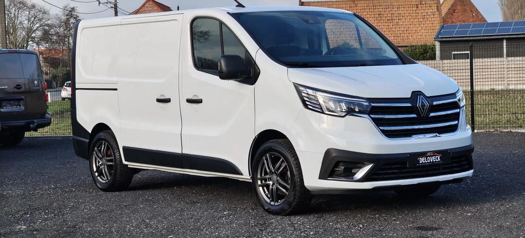 Renault Trafic 2.0 BLUE dCi L1H1 2T8 Grand Confort, Auto's, Stof, Gebruikt, Renault, Wit