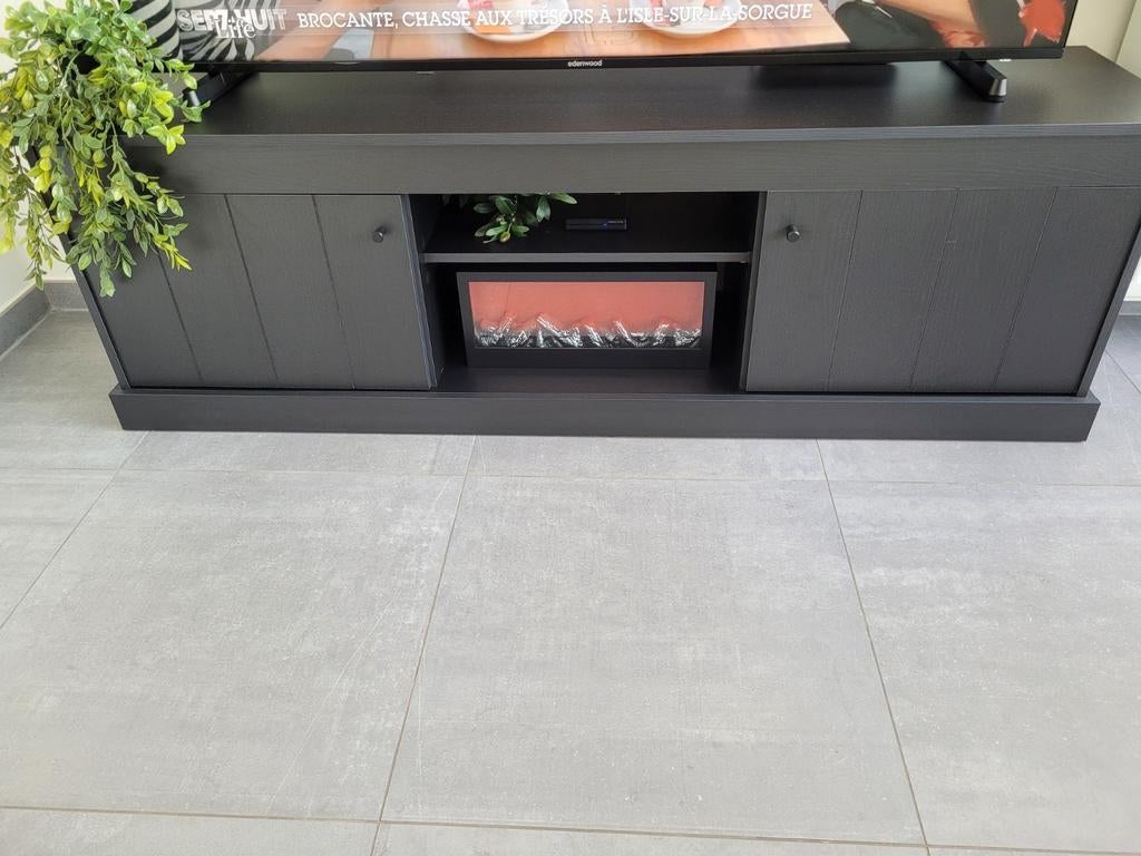 Meubles tv noir 1m70 ( neuf ! )