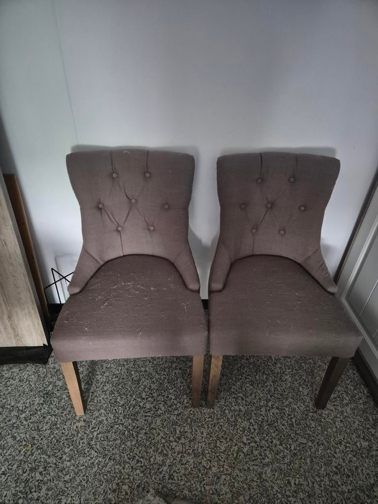 Eettafel stoelen, Ophalen