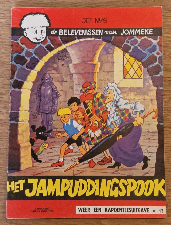 Jommeke - Het jampuddingspook -13(1969) Strip, Livres, BD, Utilisé, Une BD