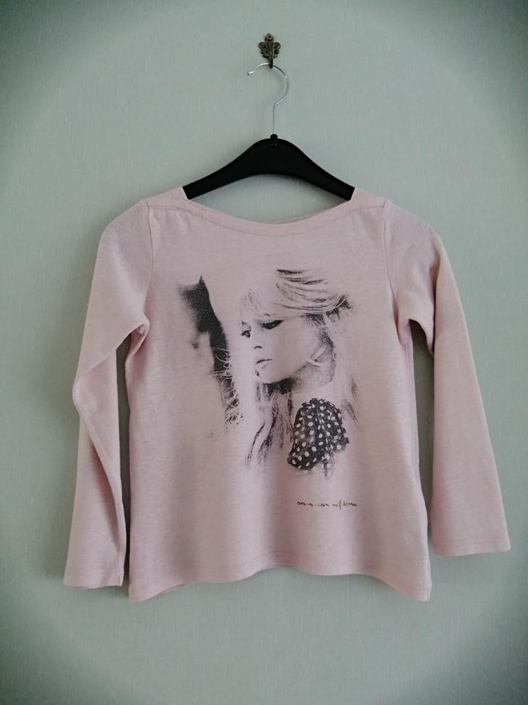 mooie longsleeve AO maat 6 jaar, Kinderen en Baby's, Kinderkleding | Maat 116, Gebruikt, Meisje, AO76 American Outfitters, Ophalen of Verzenden